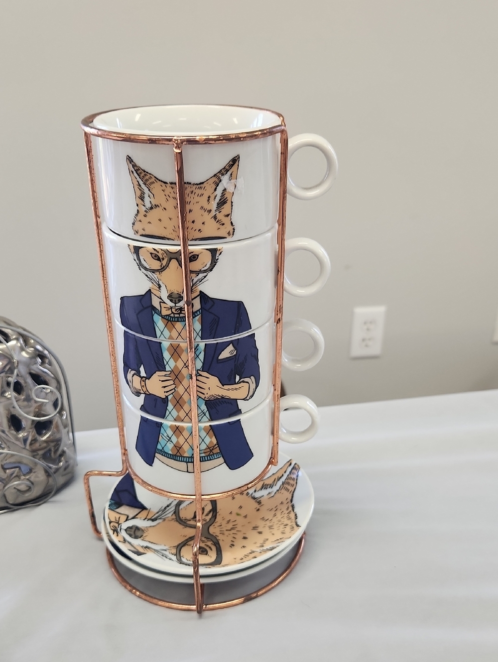 Sly Fox Cups And Saucers